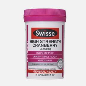 Swisse 高浓度蔓越莓精华 30粒*3瓶 155元包邮(175-20券)