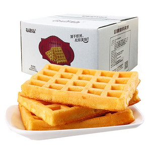 早餐首选# 谷道仙 华夫饼 800g 21.9元包邮(31.9元-10券)