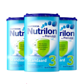 Nutrilon 荷兰牛栏 奶粉 3段 800g*3罐 279元(259+15+29)