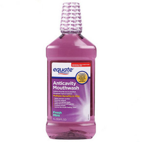 好友拼单#  Equate 伊维宝 清新薄荷味漱口水 1L 折18.3元(35，210-50-50券)