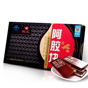 冬季滋补# 鹤王 山东精品阿胶块120g 78元包邮(278-200券)