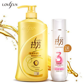 拉芳 柔顺护理洗发水1L+护发素235ml 24.9元包邮(34.9-10券)