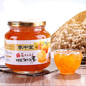 参中堂 蜂蜜柚子茶 1000g 19.8包邮(29.8-10券)