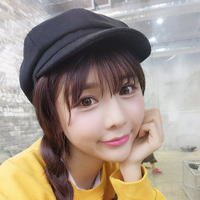 浓浓英伦风# Karaya 秋冬毛呢八角帽  15元包邮(25-10券)