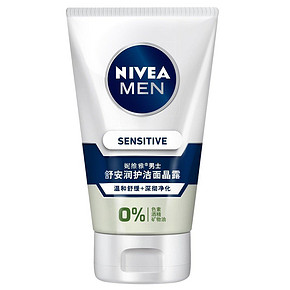 NIVEA 妮维雅 男士舒安润护洁面晶露 100g 19.9元