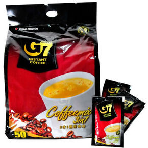 越南进口 G7 中原 三合一速溶咖啡 800g 29.9元