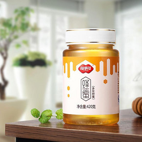 营养甘甜# 福事多 野生多花种蜂蜜 420g  9.9元包邮(29.9-10-10券)