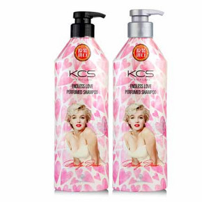 韩国 爱敬 挚爱香氛洗护套装 600ml*2瓶 49元包邮(89-40券)