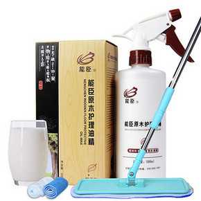 能臣 实木地板护理精油 500ml 送拖把 9.9元包邮(59.9-50券)