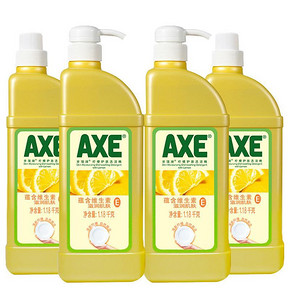 AXE斧头牌 柠檬洗洁精 1.08kg*4瓶装 39.9元包邮