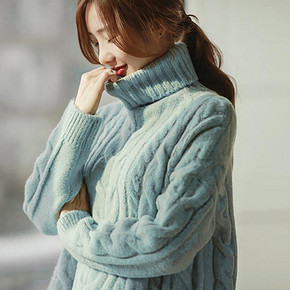 MDMY 秋冬季高领毛衣 75元包邮(90-15券)