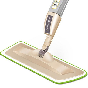 即拖即干# 曼彩 懒人免手洗旋转喷雾拖把 38元包邮(58-20券)