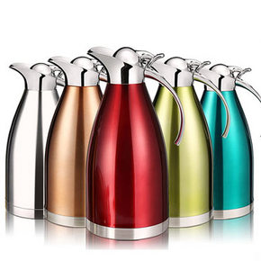 前15分钟半价# 壹滴水 大容量不锈钢真空保温壶 2L 22日0点 68返34元