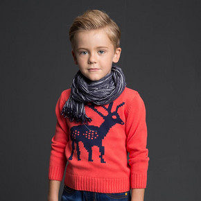 蓝色巴士 儿童毛衣针织衫 49元包邮(59-10券)