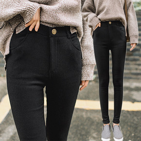 衣梵诗 加绒弹力小脚裤 30元包邮(35-5券)