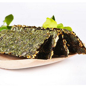 蘑登时代 芝麻夹心即食海苔 14.9元包邮(19.9-5券)