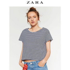 反季好价# ZARA TRF 女士条纹T恤  29元包邮
