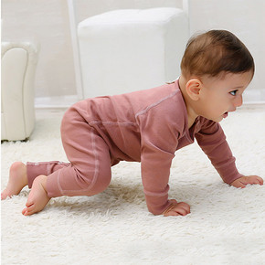 柔软棉质# 百奇氏 新生连体衣 19.9元包邮(59.9-40券)