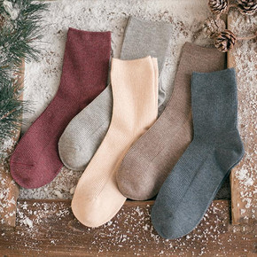 前5分钟半价# 邦贝鹿 纯棉日系堆堆袜 10双 14.9元包邮(29.9-14.9)