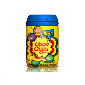 秒杀预告# 珍宝 珠炫果豆子 果味充气糖果 100g 0元+9积分