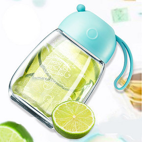 萌宠小Q# opus 便携可爱玻璃小Q杯 320ml 29元包邮(39-10券)