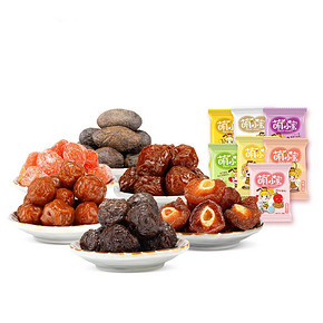 掉到蜜里# 泉利堂 萌小蜜蜜饯组合 500g 16.8元包邮(19.8-3券)