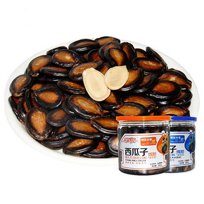 飘乐坊 蓝莓杨梅味西瓜子 285g*2罐 19.9元包邮(49.9-30券)