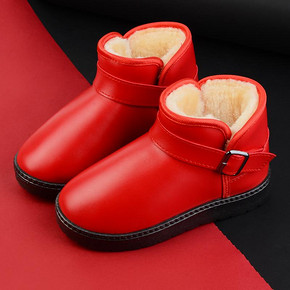 暖暖冬季# 慧星公主 儿童雪地靴 39元包邮(49-10券)