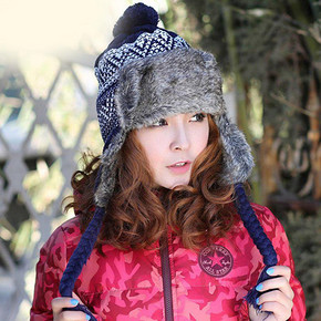 少女帽# 蒙奈特 甜美可爱毛线帽 29.9元包邮(69.9-40券)