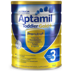 Aptamil 爱他美 婴幼儿奶粉 3段 900g 107元(95+12)