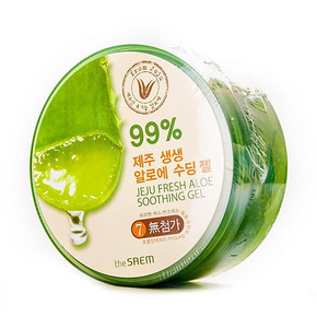 拼单走起# The Saem 得鲜 芦荟胶啫喱 300ml*4件 74元包邮(116-50券+8)
