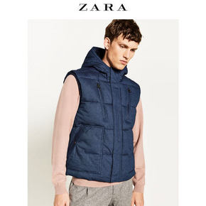 ZARA 男士连帽马甲 199元包邮