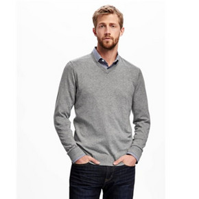 Old Navy 秋季V领百搭针织衫 89元包邮