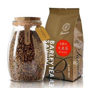 超下火# 花舞纪 大麦茶原味散装 200g+300g 9.8元包邮(19.8-10券)