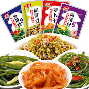 有滋味# 惠通 四川多味下饭菜80g*16袋 19.9元包邮(24.9-5券)