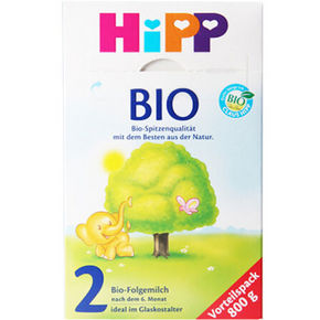 HiPP 喜宝 有机婴幼儿奶粉 2段 800g 94.7元(84+10.7)
