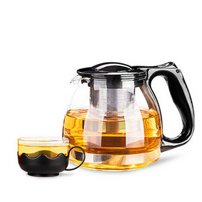 静心品茗# 水之物语 耐热玻璃茶具套装 一壶 15.9元包邮(18.9-3券)