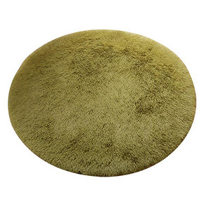 温馨舒适# 佳瑞 欧式圆形丝毛地毯 101cm 15元包邮(18-3券)