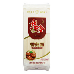 想念面条  香菇挂面1000g 口味面 折 4.9元(买1送1)