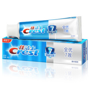 佳洁士 Crest 健康专家全优7效牙膏 40g 折1.9元(5.9，买1送2)