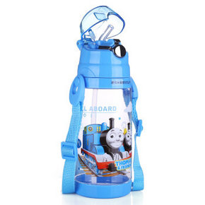 托马斯  吸管杯便携水壶 500ml 蓝色 19.95元