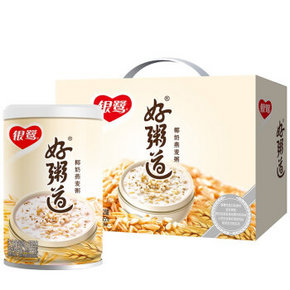 银鹭 好粥道 椰奶燕麦八宝粥 280g*12罐  46元(99-50)