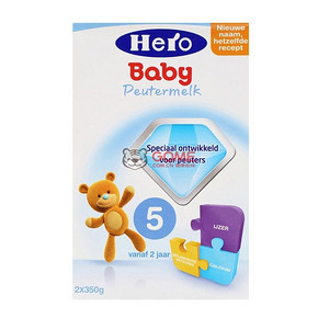 荷兰美素Hero Baby 婴儿奶粉5段 700g 169元包邮