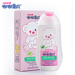 嘟嘟宝贝 婴幼儿洗发沐浴二合一 250ml 券后9.9元包邮
