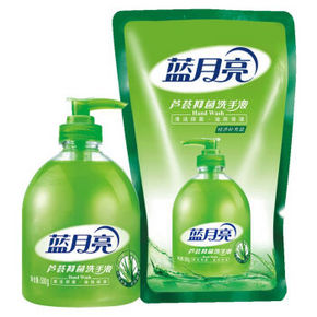 蓝月亮 芦荟抑菌洗手液 500g+500g 折9.4元(18.9，3件5折)