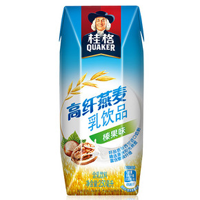 桂格 高纤燕麦乳榛果味 250ml 1元