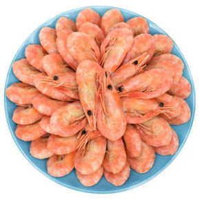 禧美 熟冻加拿大北极虾1kg 70-90只  69元