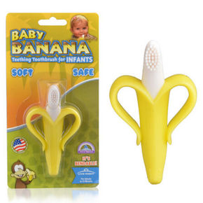 BABY BANANA 香蕉宝宝 硅胶婴儿牙胶牙刷 39.8元(35+4.8)