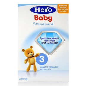 荷兰 Hero Baby 美素 婴儿奶粉 3段 800g*4盒 279元包邮