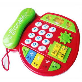 贝乐康 儿童启蒙音乐电话玩具 7.8元包邮